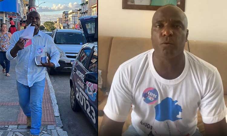 Candidato acusa o PSC após ficar sem dinheiro para campanha