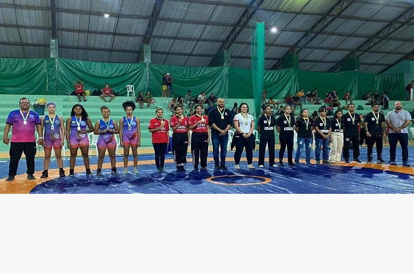 Serra ganha destaque com atletas do Campeonato Brasileiro da modalidade de Wrestling Sub-17