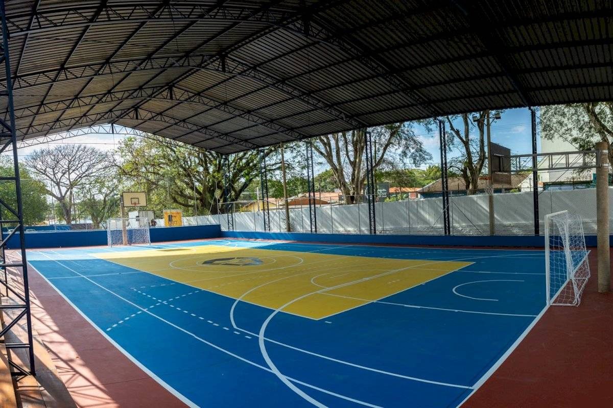 Entrega da revitalização e cobertura da EMEF Julite Miranda de Freitas em Serramar acontecerá nesta quinta (22)