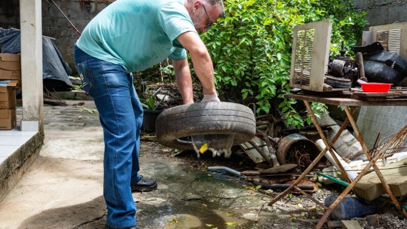 Intensificação do Combate à Dengue: Visitas domiciliares em sete bairros da Serra
