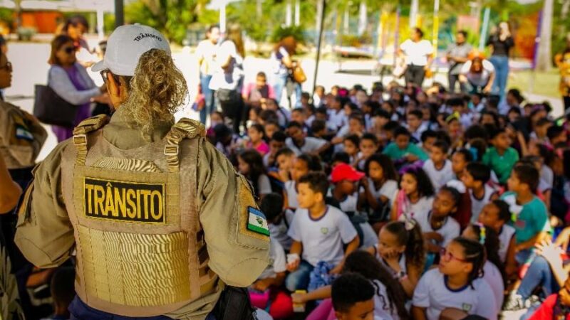Serra 467 Anos: Núcleo de Educação do Trânsito marca presença e alcança mais de 24 mil pessoas da Serra