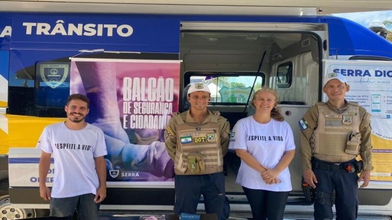 Balcão de Segurança e Cidadania promove atividades de conscientização