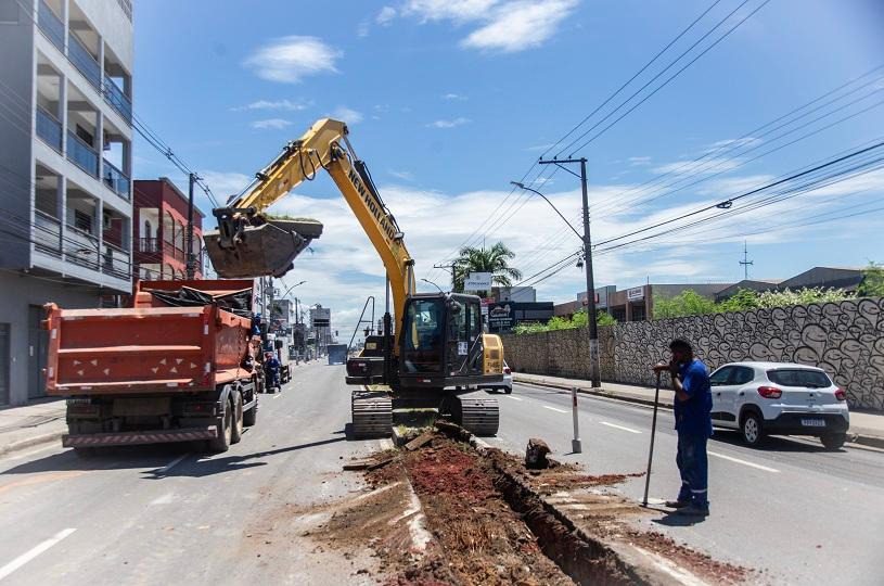 Mudança nos pontos de ônibus devido à alteração no Binário da Norte Sul