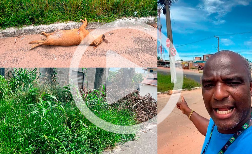 Cidadão da Serra denuncia problemas de abandono no bairro Costa Bela, em Jacaraípe