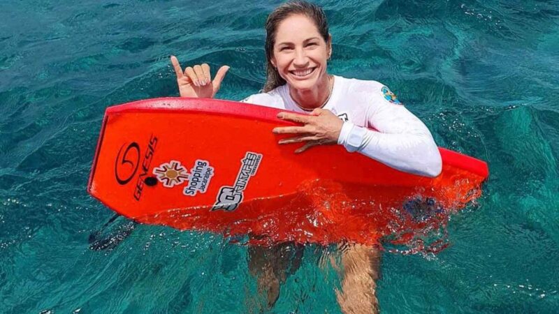 Da Serra para o Marrocos: Maylla Venturin levará o nome do ES no Mundial de bodyboarding