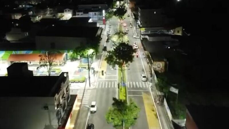 Avenida José Rato recebe modernização com nova iluminação em LED