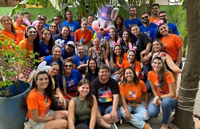Tardezinha realiza ação solidária e presenteia 180 crianças capixabas com ovos de Páscoa