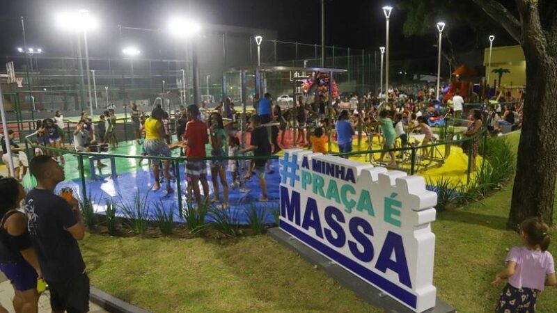 Bairro Mestre Álvaro recebe praça totalmente revitalizada