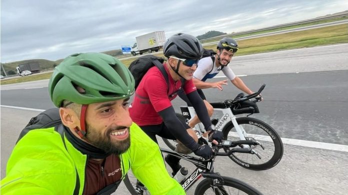 Capixabas pedalam mais de 500 km saindo da Serra para disputar a Maratona do RJ