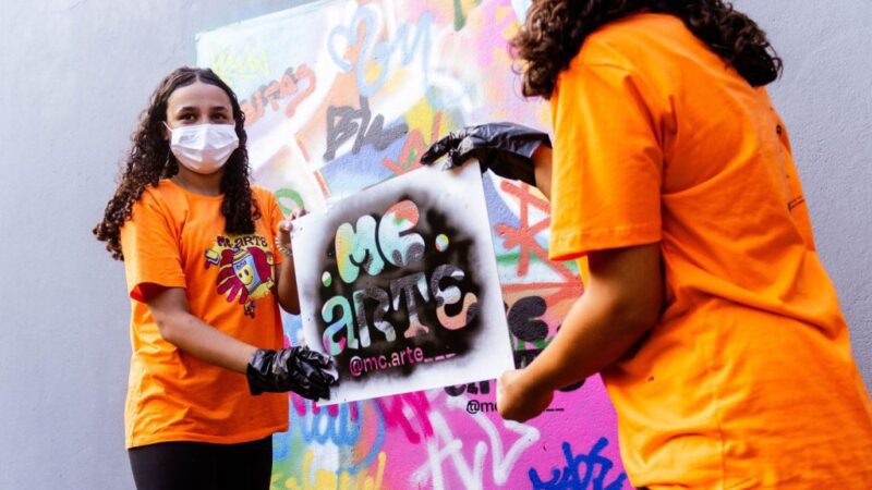 Escolas e bairros de Vitória e Serra serão palco de intervenções artísticas do MC.Arte neste mês