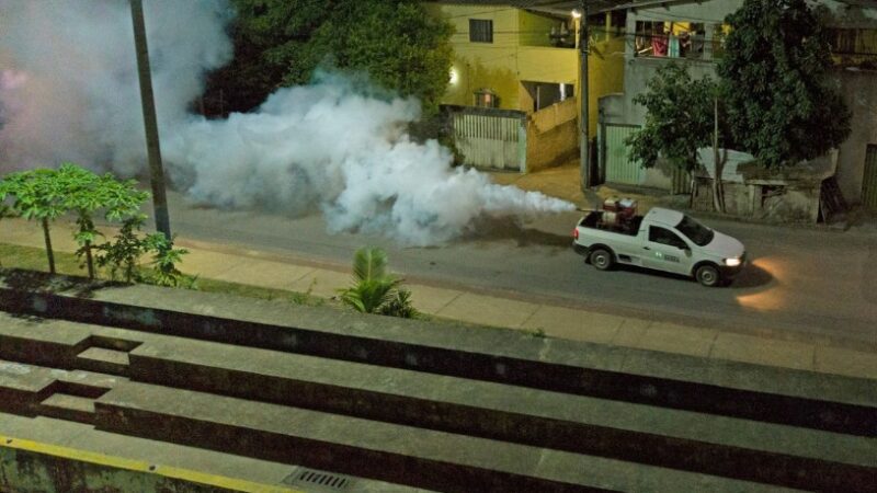 Saiba onde o carro fumacê passará entre 31 de março e 4 de abril