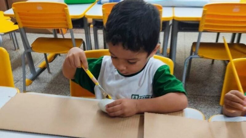 Atividades de Páscoa estimulam o aprendizado e valores entre estudantes