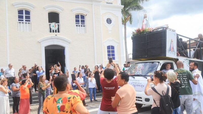 Serra Sede é contemplada com visita da imagem de Nossa Senhora da Penha