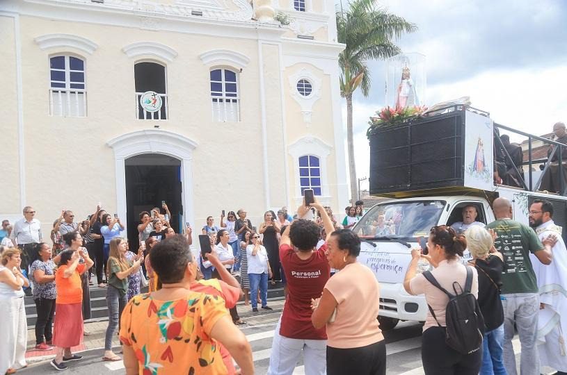 Serra Sede é contemplada com visita da imagem de Nossa Senhora da Penha