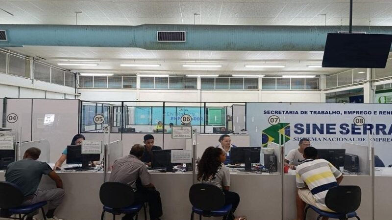 Sine Serra supera 7 mil vagas em 2025 e tem 862 oportunidades abertas