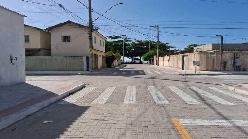 Balneário de Carapebus recebe nova etapa de pavimentação nesta quinta (3)