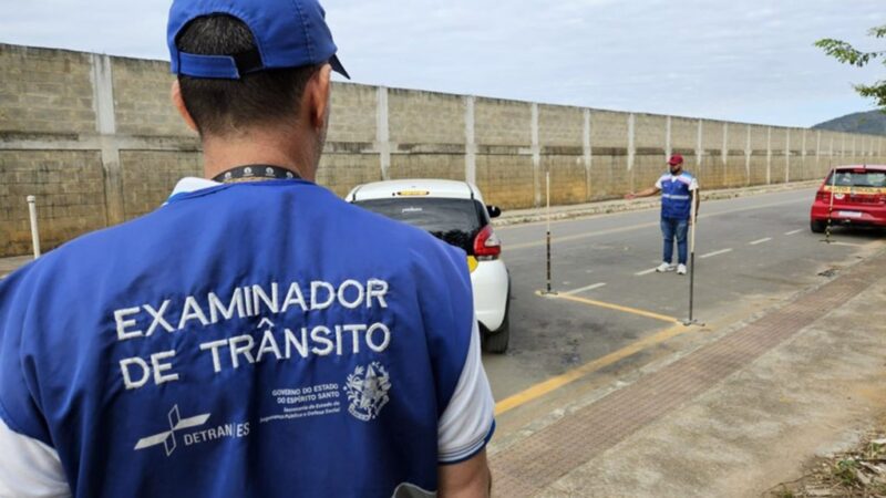 Candidatos reprovados na prova prática da CNH terão nova chance gratuita no ES