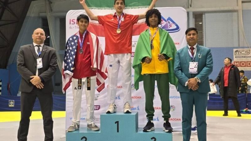 Ebson Pereira é destaque no Taekwondo na Sérvia com incentivo do Serra Atleta