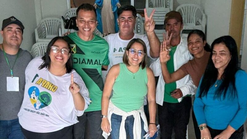 Chapa 1 vence eleição da Associação de Moradores do Bairro São Pedro e Virginia Nara assume presidência