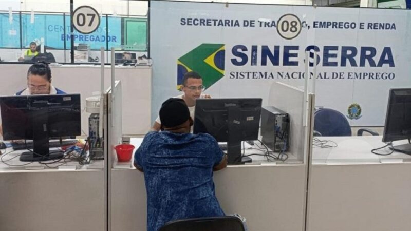 Serra abre 1.757 vagas de emprego de nível fundamental e médio para início imediato