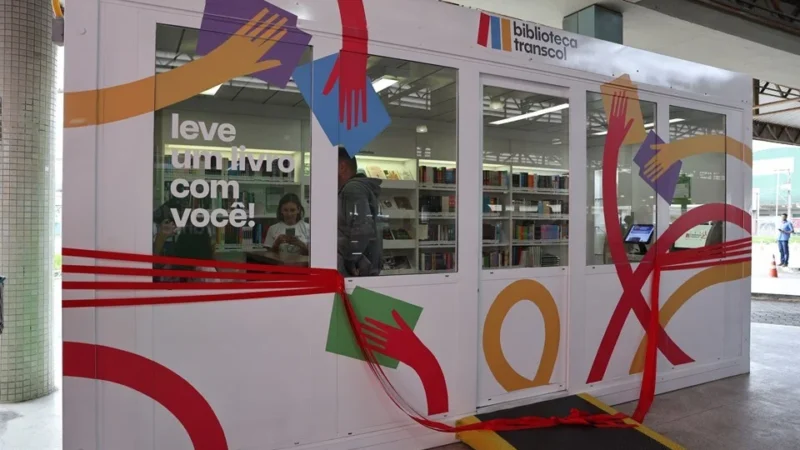 Biblioteca Transcol chega ao Terminal de Laranjeiras com inauguração nesta sexta-feira