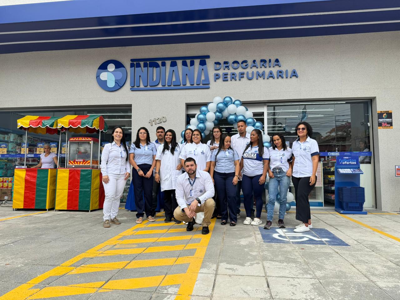 Alegria, serviços e cuidado: Farmácia Indiana inaugura unidade em Nova Almeida