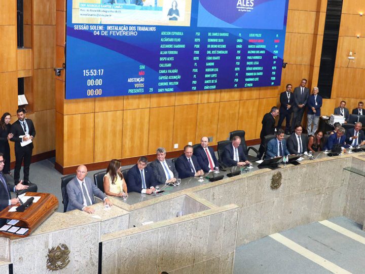 Legislativo estadual inicia atividades de 2026 nesta segunda-feira (2)