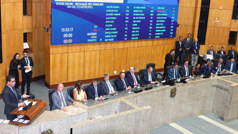 Legislativo estadual inicia atividades de 2026 nesta segunda-feira (2)