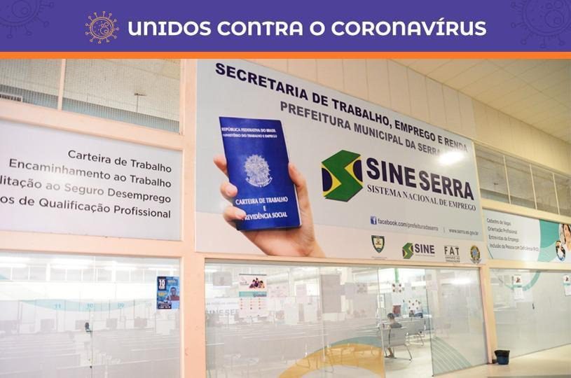 Atendimento do Sine na Serra será fortalecido com investimento de R$ 406 mil