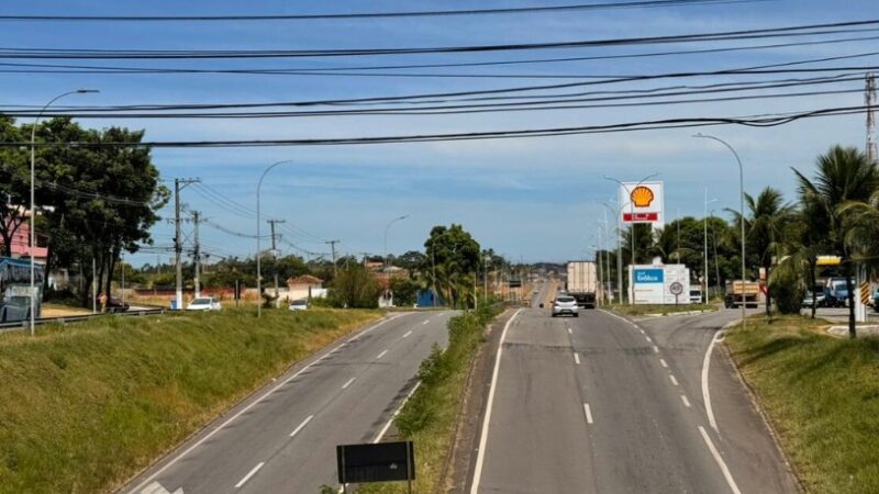 Intervenções na Avenida Mestre Álvaro buscam melhorar mobilidade na Serra