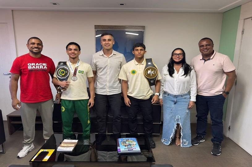 Bolsistas do Serra Atleta são homenageados após conquistas no Pan-Americano
