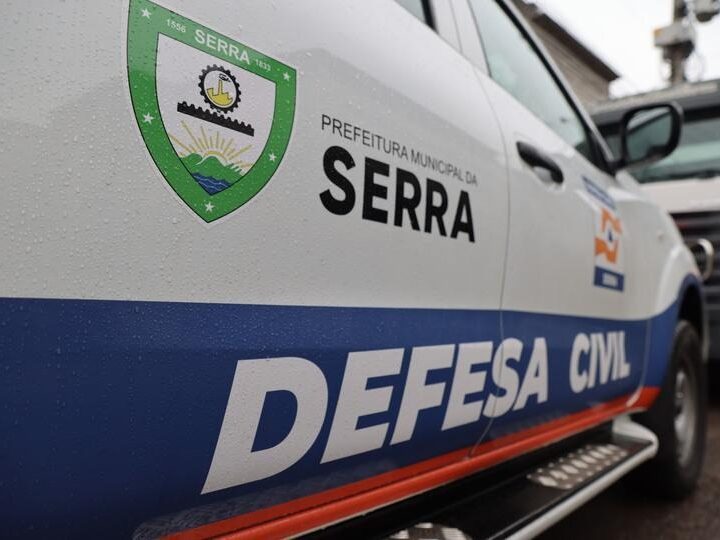 Defesa Civil da Serra emite alerta de tempestade até domingo (12)
