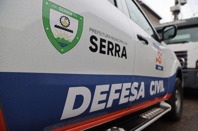 Defesa Civil da Serra emite alerta de tempestade até domingo (12)