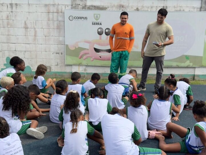 Aula prática em ecoponto promove consciência ambiental