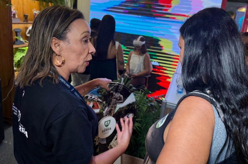 Com 10 mil visitantes, estande da Serra é destaque na Feira dos Municípios
