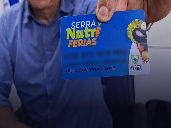 Atenção, beneficiários: cartões do Serra Nutri Férias serão recarregados dia 13