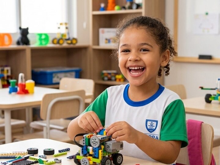 Robótica e LEGO chegam às creches da Serra por meio de projeto inovador