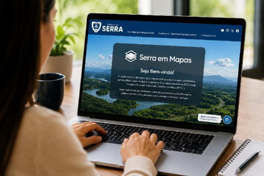 Serra em Mapas ganha recursos que tornam a navegação mais ágil e intuitiva