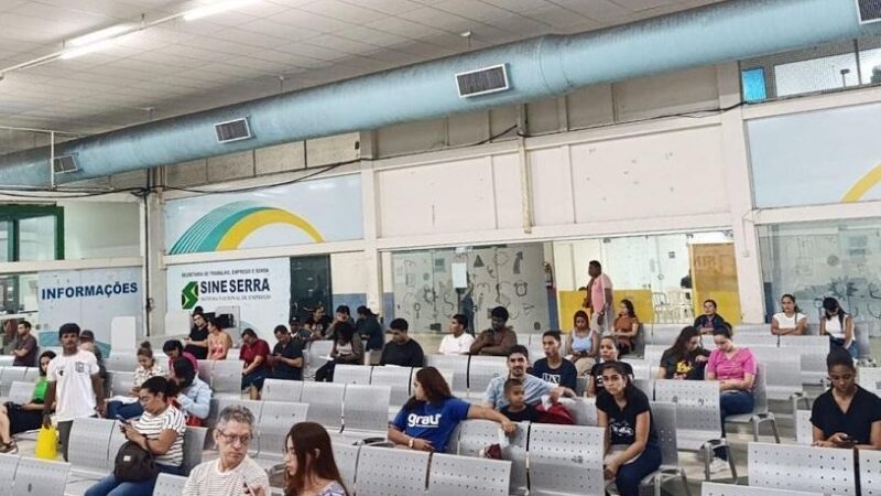Serra Mais Emprego oferece oportunidades para quem está em busca de trabalho
