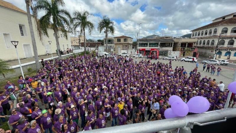 Caminhada reúne moradores da Serra em defesa dos direitos da pessoa idosa