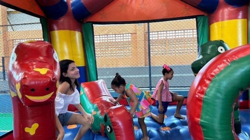 Serra promove dia de lazer para crianças com atrações gratuitas no Parque da Cidade