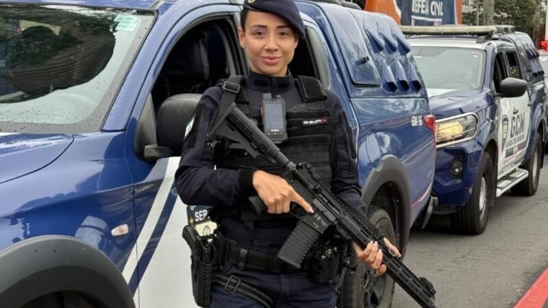 Dia do Servidor: trajetória de guarda municipal destaca protagonismo feminino na Serra