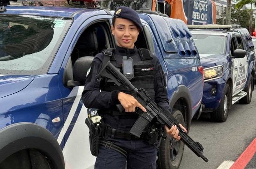 Dia do Servidor: trajetória de guarda municipal destaca protagonismo feminino na Serra