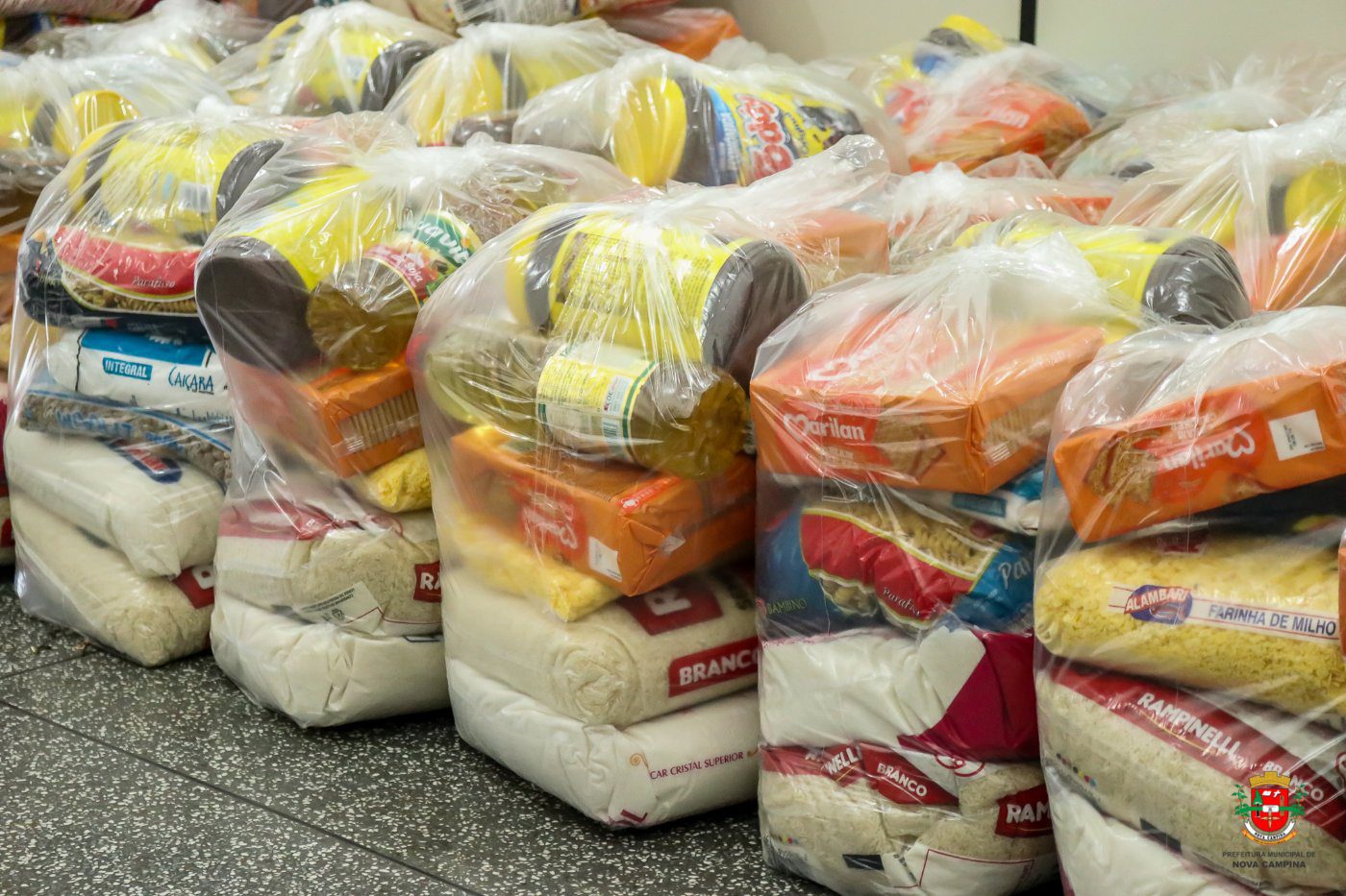 Secretaria de Assistência Social distribui 500 cestas proteicas para idosos que vivem em abrigos