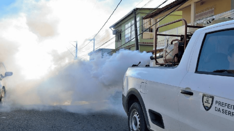 Serra divulga itinerário do fumacê desta semana