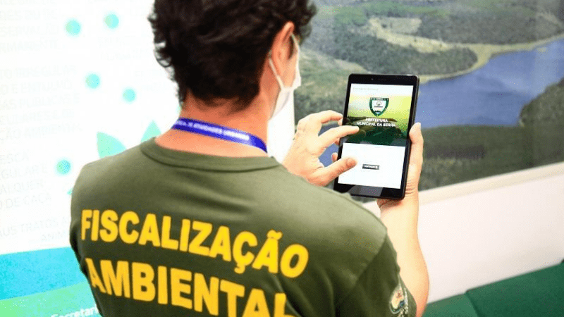 Meio ambiente adquire tablets para intensificar a fiscalização na Serra