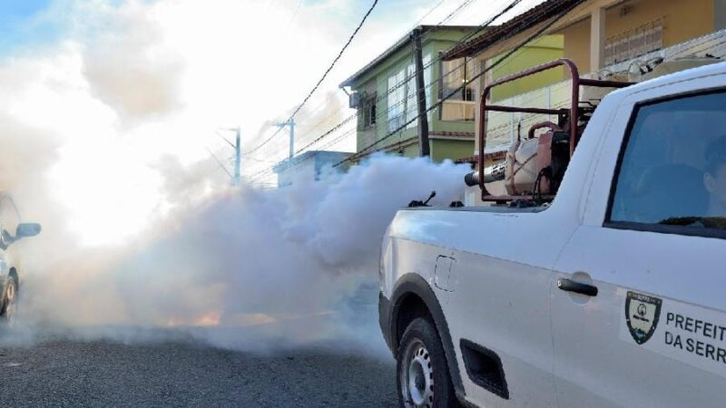 Confira o itinerário do carro fumacê desta semana na Serra