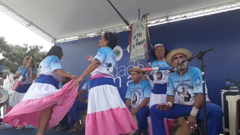 Mulheres das bandas de congo da Serra serão homenageadas no próximo sábado (25)