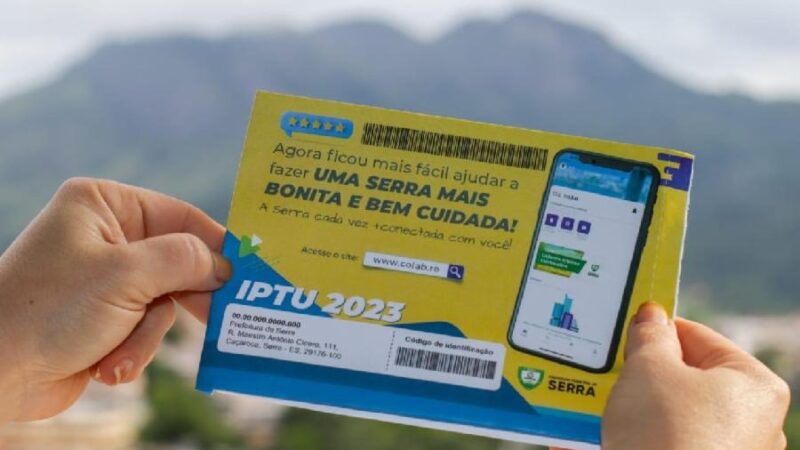 Prorrogado o prazo para pagamento do IPTU na Serra