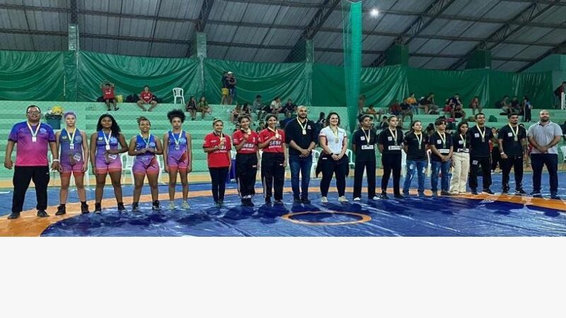 Serra ganha destaque com atletas do Campeonato Brasileiro da modalidade de Wrestling Sub-17